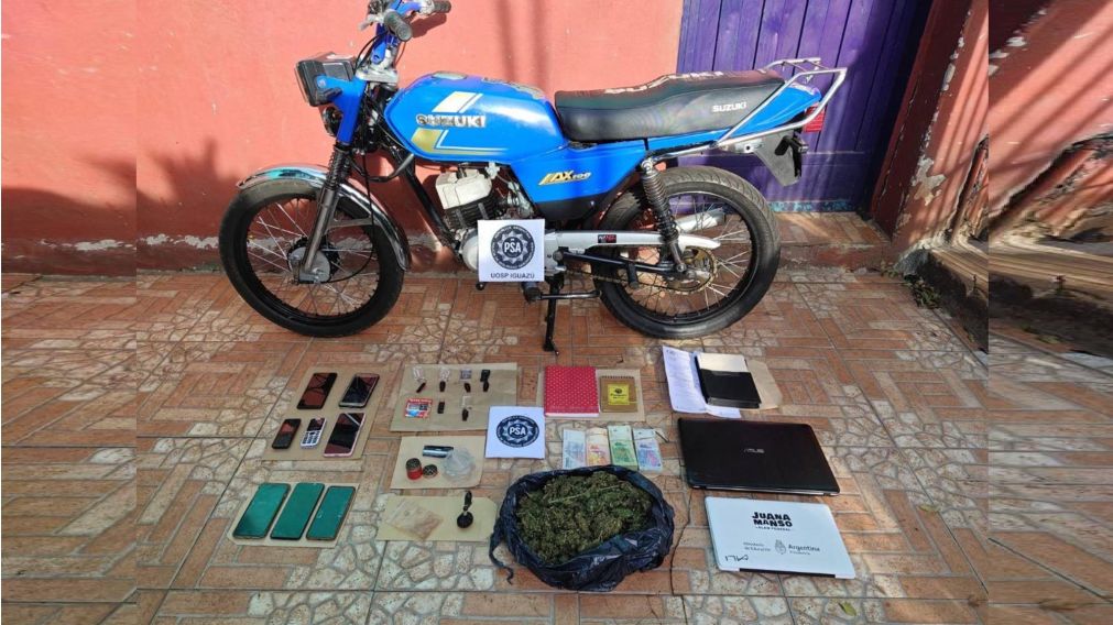 Así cayeron 5 narcotraficantes en Misiones