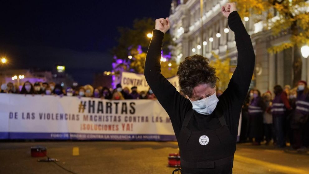 �No a la violencia contra las mujeres! (Imagen ilustrativa).