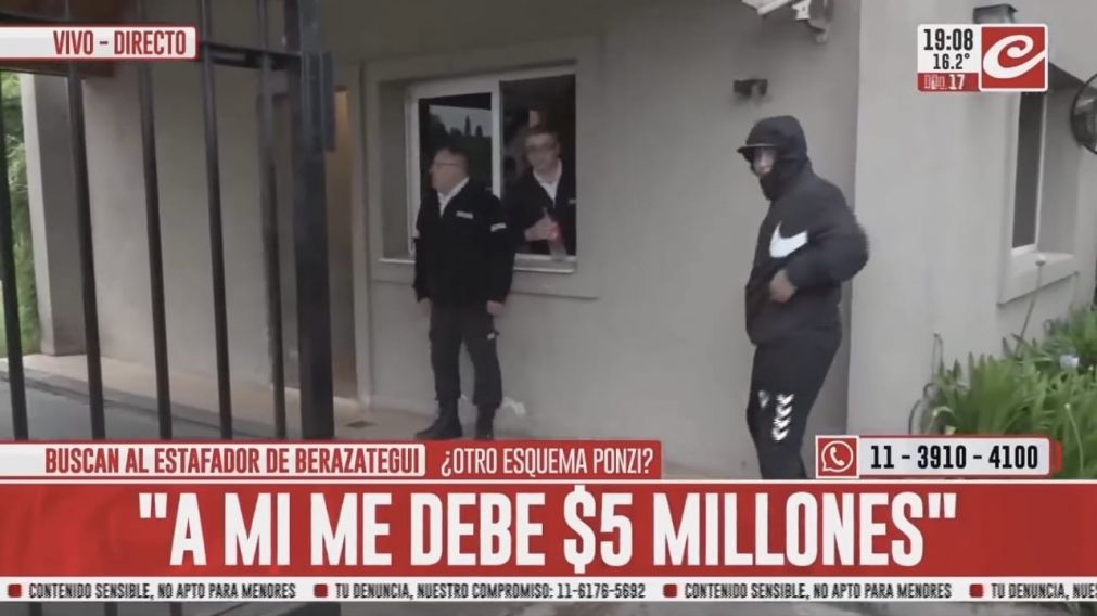 La persona acusada aseguró que devolverá el dinero en las próximas horas.