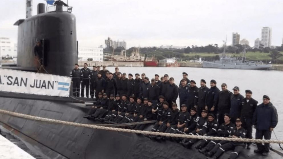 El ARA San Juan se hundió el 15 de noviembre del 2017 y fue encontrado un año después (Télam/Archivo).