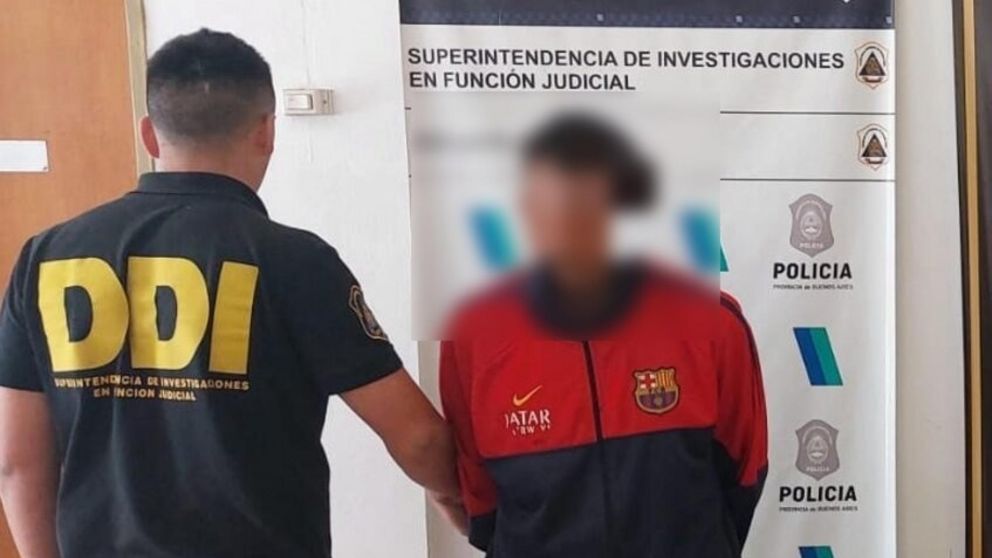 Este es el sospechoso, de 41 años, que fue aprendido por los investigadores policiales.