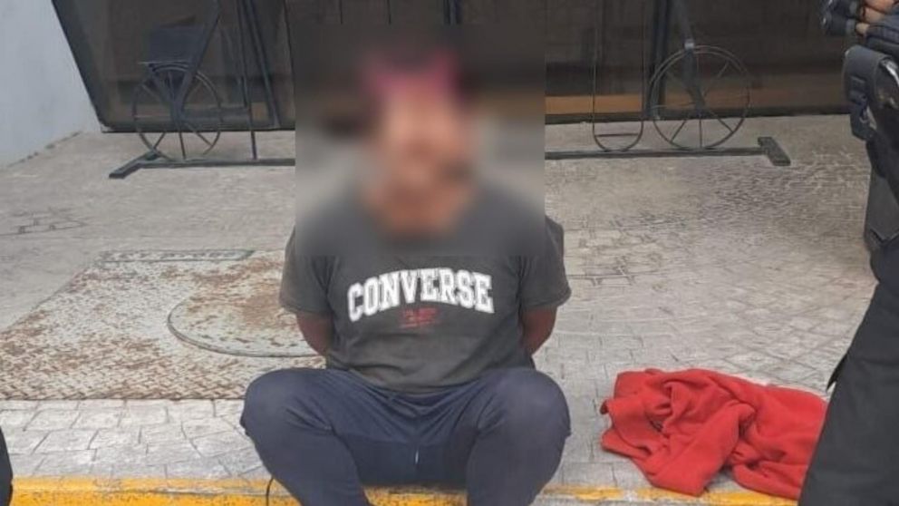 Este es el sujeto que fue aprehendido por la muerte de Lorena Vanesa Suárez.