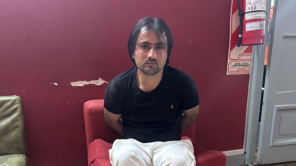 Mati Ullah, el joven paquistaní de 24 años, detenido.