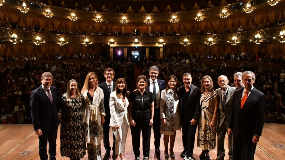 Nueva etapa en el Teatro Colón: Jorge Macri presentó al equipo directivo de nivel internacional, con Julio Bocca a cargo del Ballet.