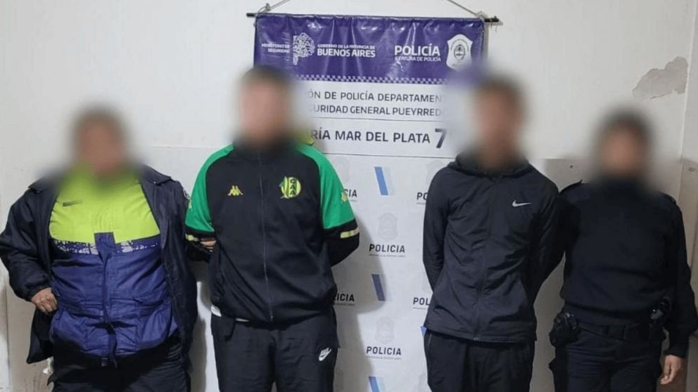 Los acusados fueron apresados por el hecho delictivo.