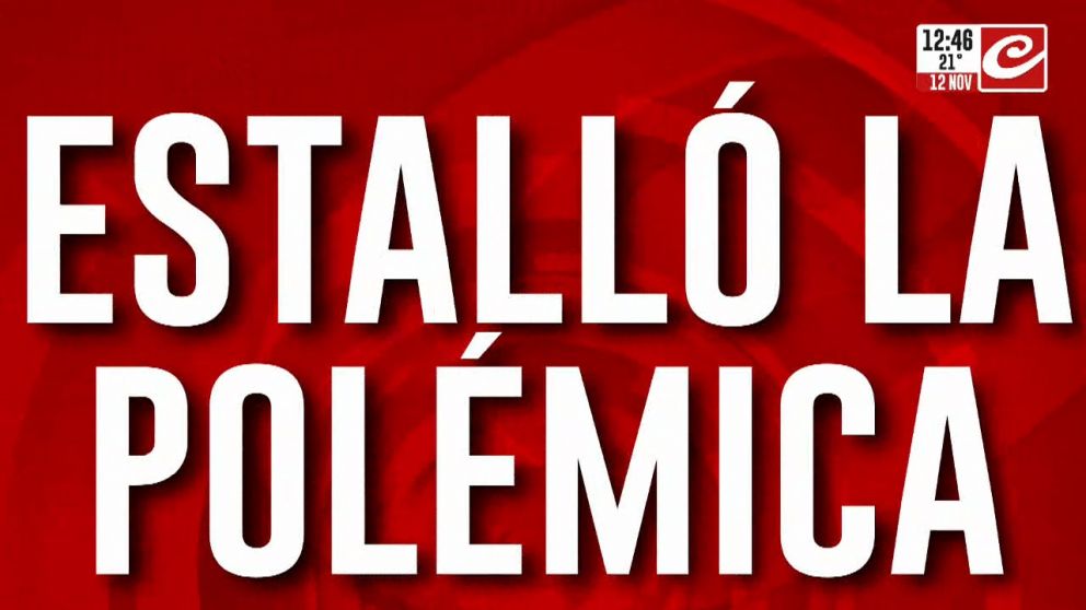 Estalló la polémica - Crónica TV