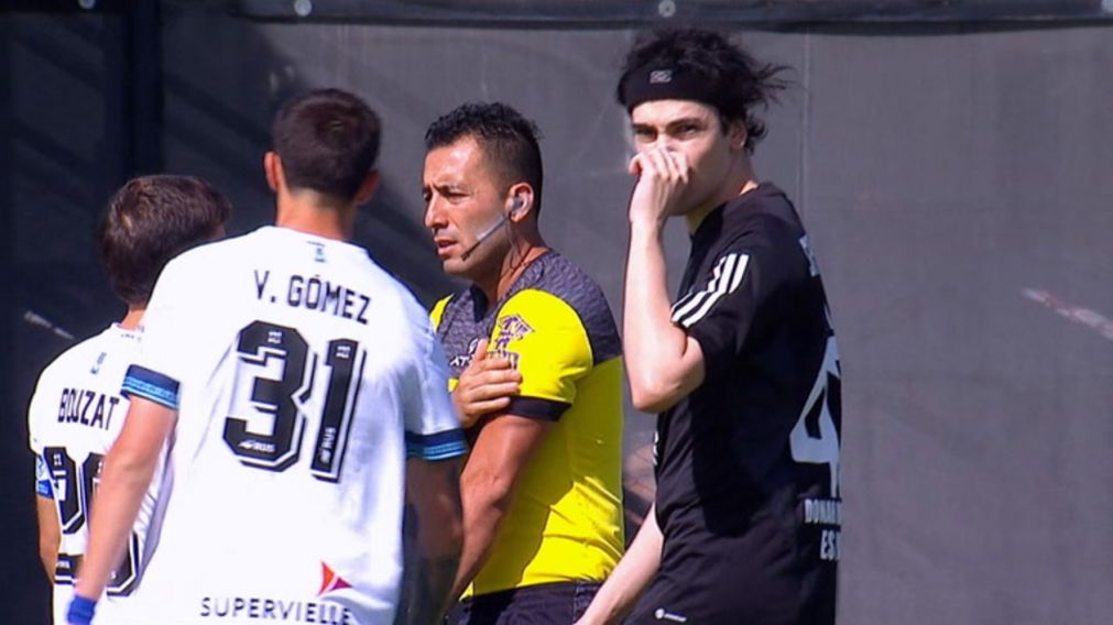 Spreen se dio el gusto de casi un minuto contra V�lez (Captura de video).