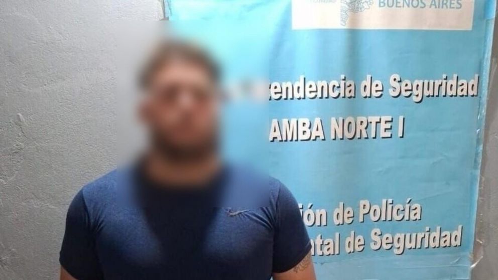 Este es el individuo que fue capturado por el homicidio de Rodrigo Emanuel Aguirre.