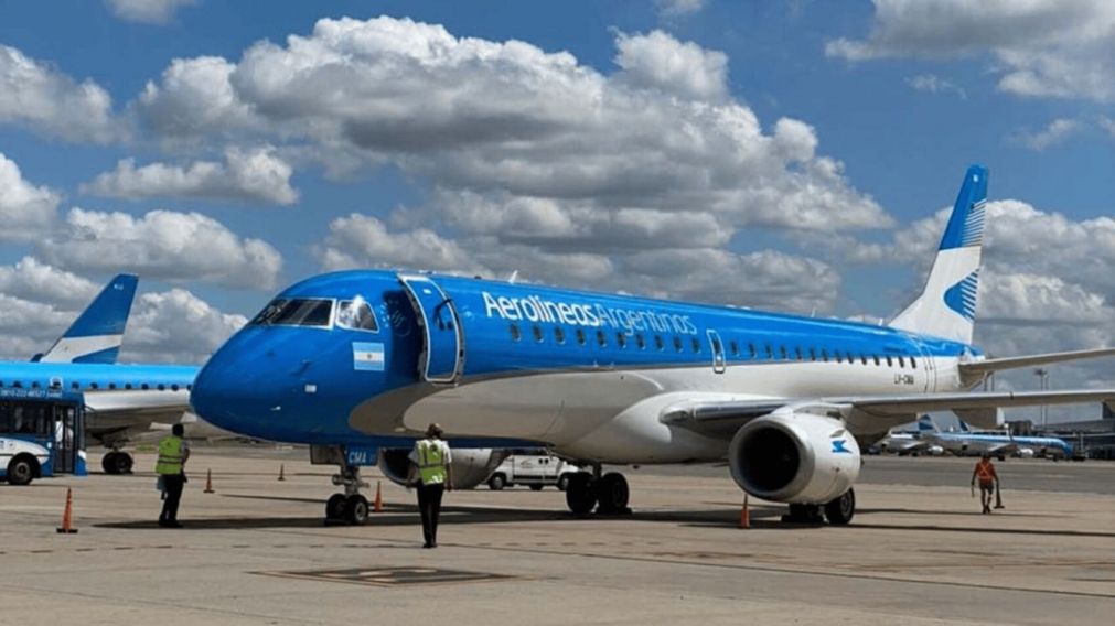 El Gobierno declaró sujeta a privatización a Aerolíneas Argentinas y la medida debe tratarse en Diputados (Imagen ilustrativa).