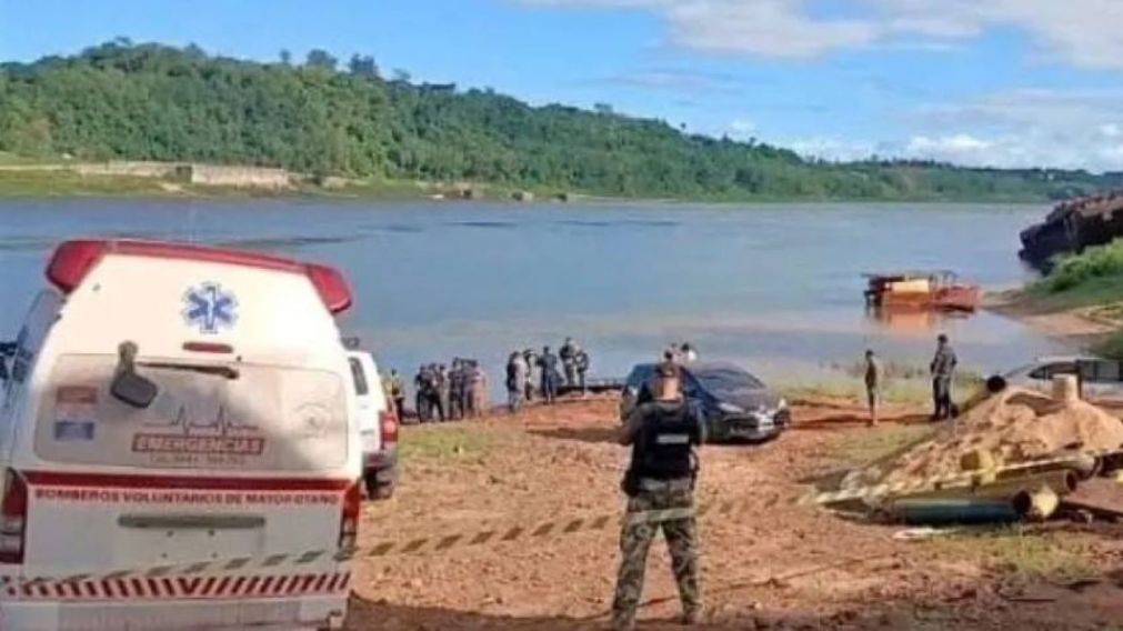 Raptó a sus tres hijas para vengarse de su ex, se tiró al río Paraná con ellas y murieron ahogados (Foto El Territorio).