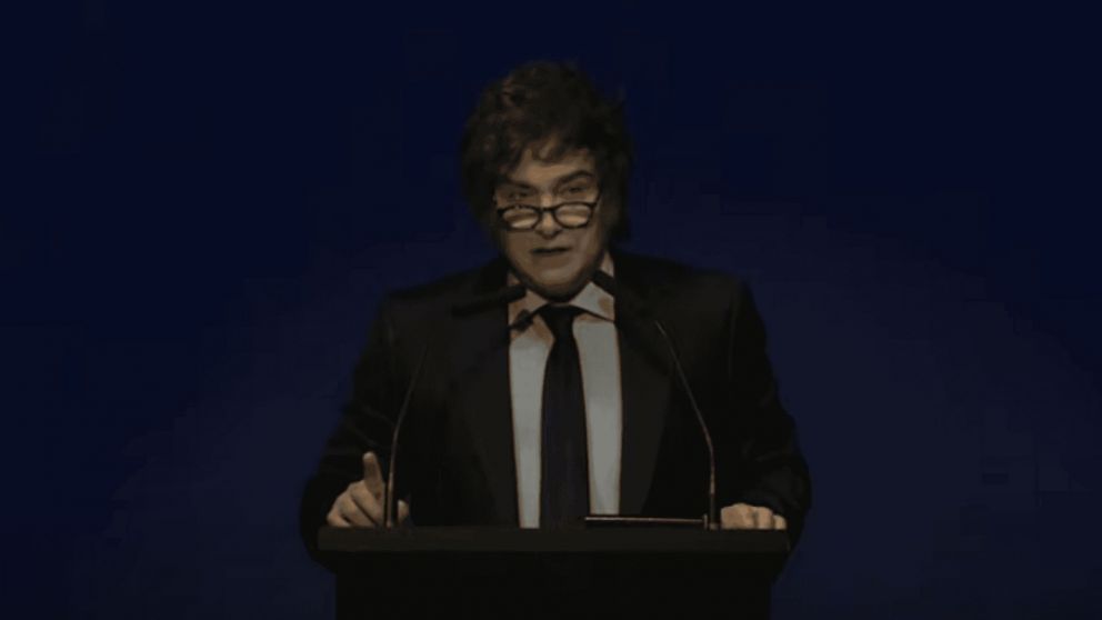 Javier Milei se mostr� optimista con respecto al presente de la econom�a argentina.