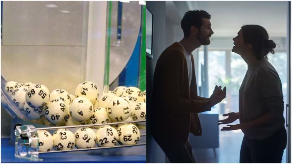 Una pareja se hizo millonaria en la quiniela pero un incidente arruinó su felicidad.