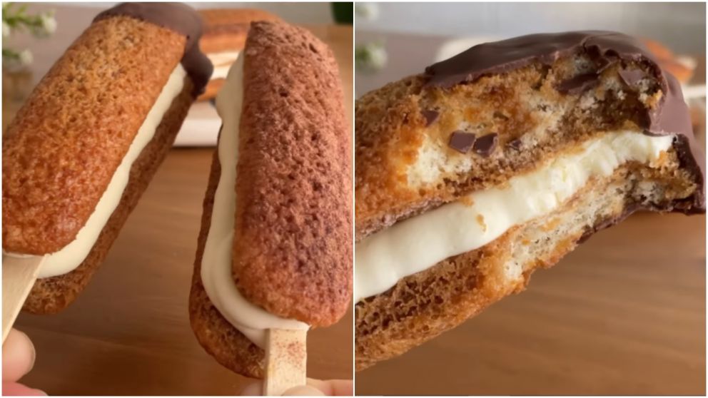 Palito helado de tiramisú: una receta clásica, económica y deliciosa para los días de calor.