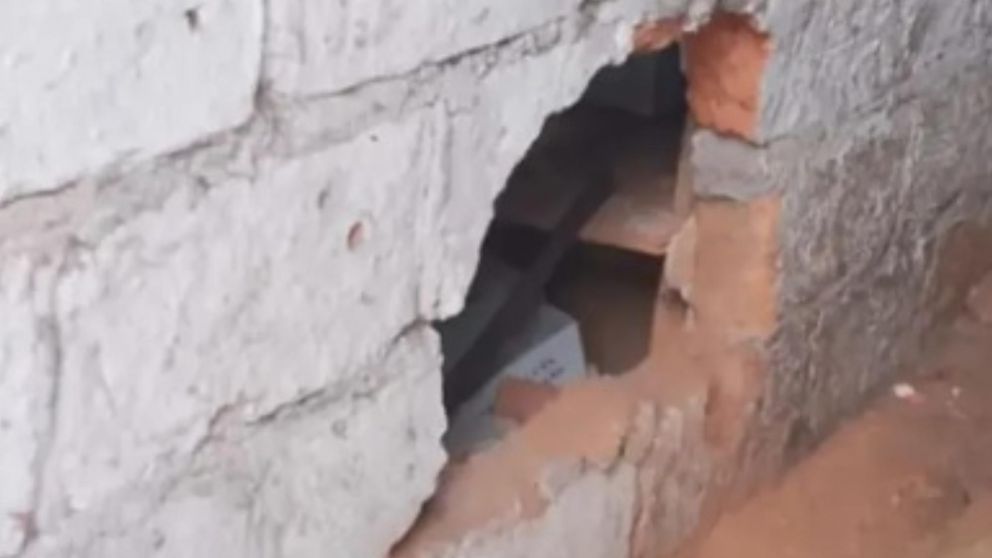 Los sujetos efectuaron un boquete para acceder al comercio. (Imagen ilustrativa).