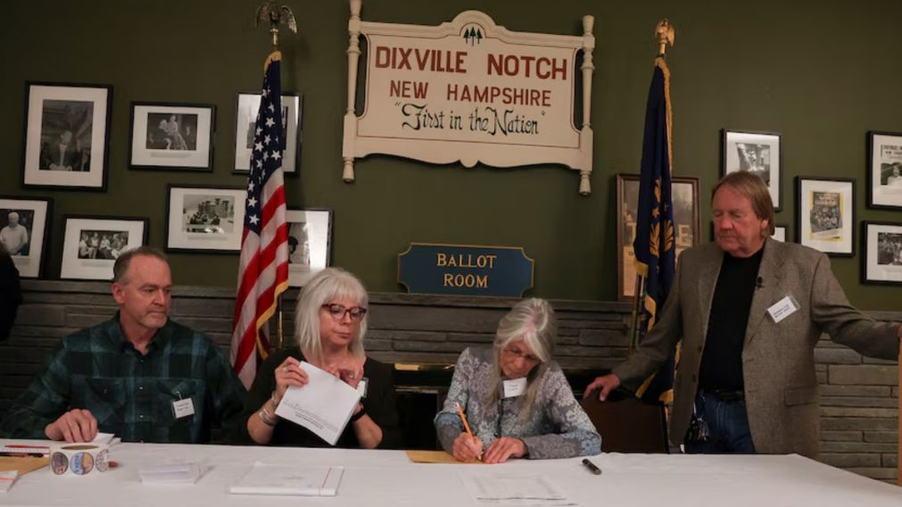 Desde 1960, Dixville Notch es la primera localidad en votar en Estados Unidos.