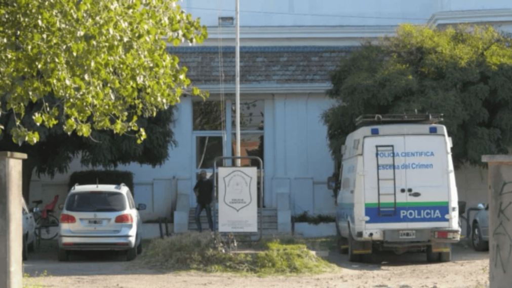 En el lugar del misterioso episodio trabajaron las autoridades del caso.