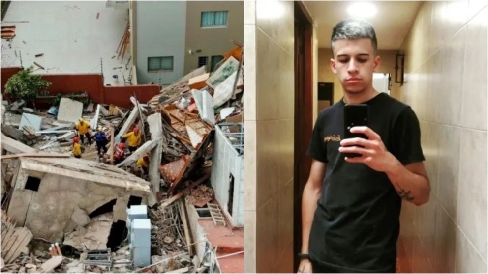 Derrumbe en Villa Gesell: confirman que el cuerpo hallado entre los escombros es de Nahuel, sobrino de la exdueña