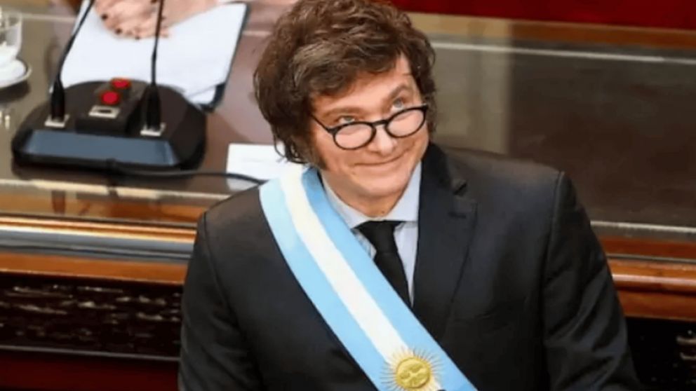 Javier Milei celebró los resultados del blanqueo.