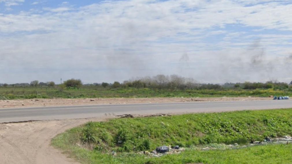 Acá, en esta zona, se produjo la agresión a disparos que padeció la víctima.