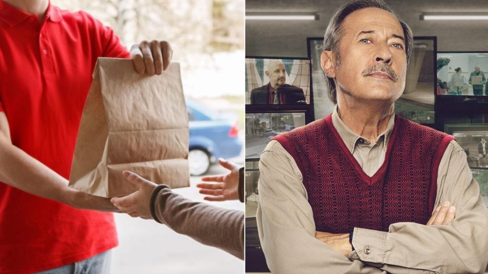 Bajó a recoger un pedido de comida y el portero la descolocó con un comentario.