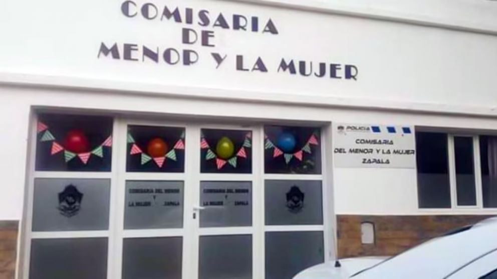 La comisaría del Menor y la Mujer, en Zapala.