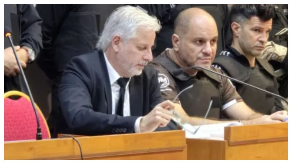 Leonardo Cositorto comenzó a ser juzgado este miércoles (Gentileza del Superior Tribunal de Justicia de Corrientes).