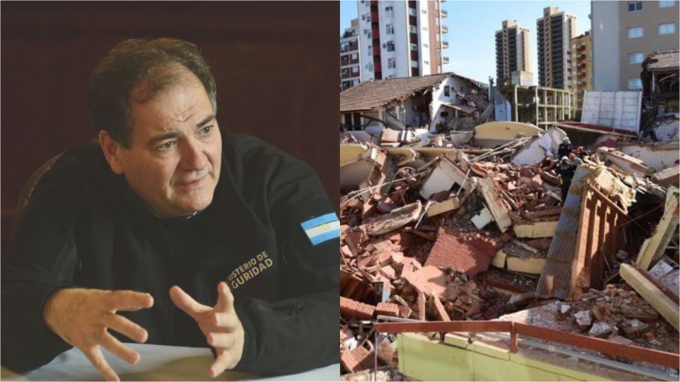 El ministro de Seguridad bonaerense sigue atento a lo que sucede en Villa Gesell.