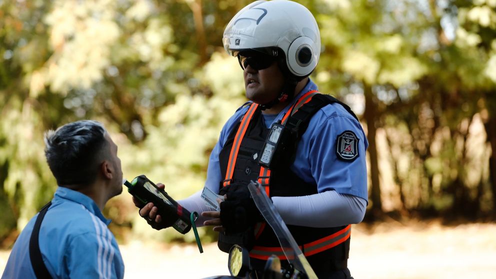 La Polic�a de Mendoza sigue llevando adelante tareas de control y prevenci�n (X/MinSegMendoza).