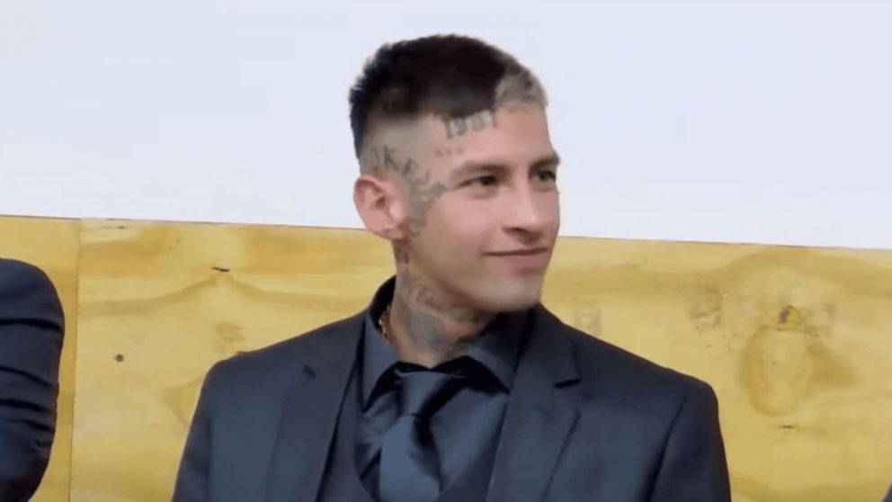 L-Gante habló con la prensa tras escuchar el veredicto de la Justicia (Imagen captura).