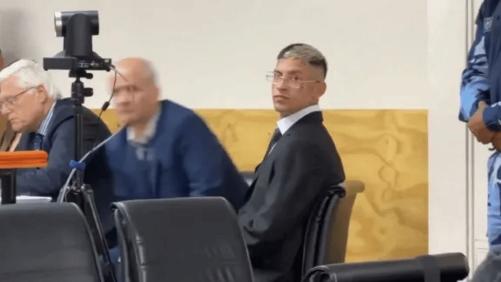 L-Gante en una de las audiencias del juicio.