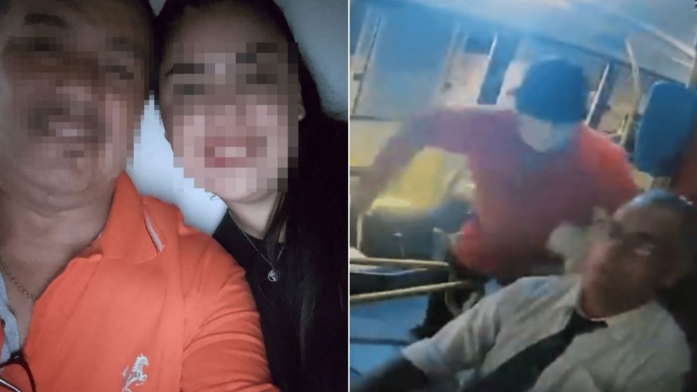 El sangriento asesinato quedó filmado por una cámara de seguridad.