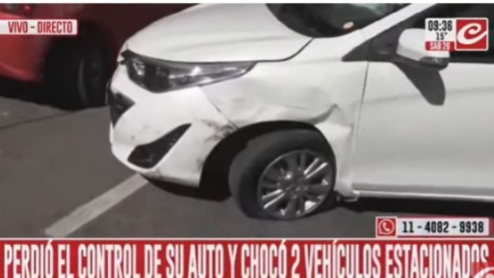 El siniestro tuvo lugar en avenida Rivadavia al 3900.