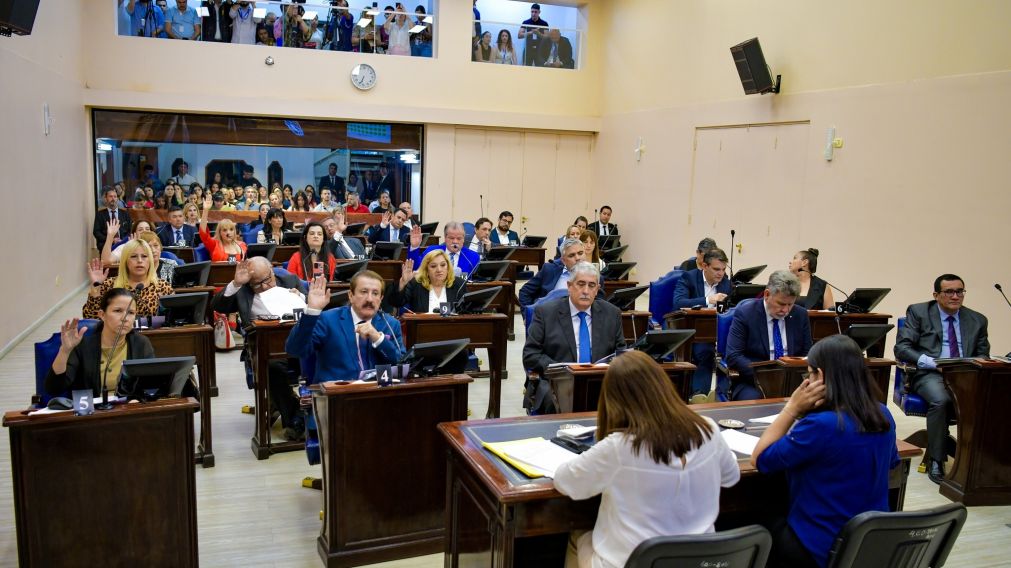La Cámara de Diputados aprobó proyecto para reformar la Constitución formoseña (Foto Sitramf Formosa).
