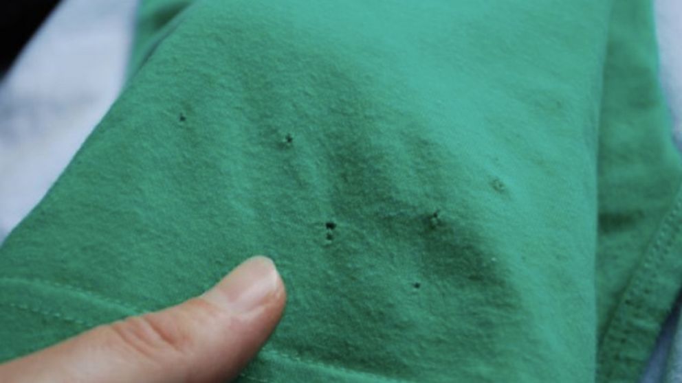 Las remeras con agujeros se pueden arreglar con un truco f�cil (Imagen ilustrativa).