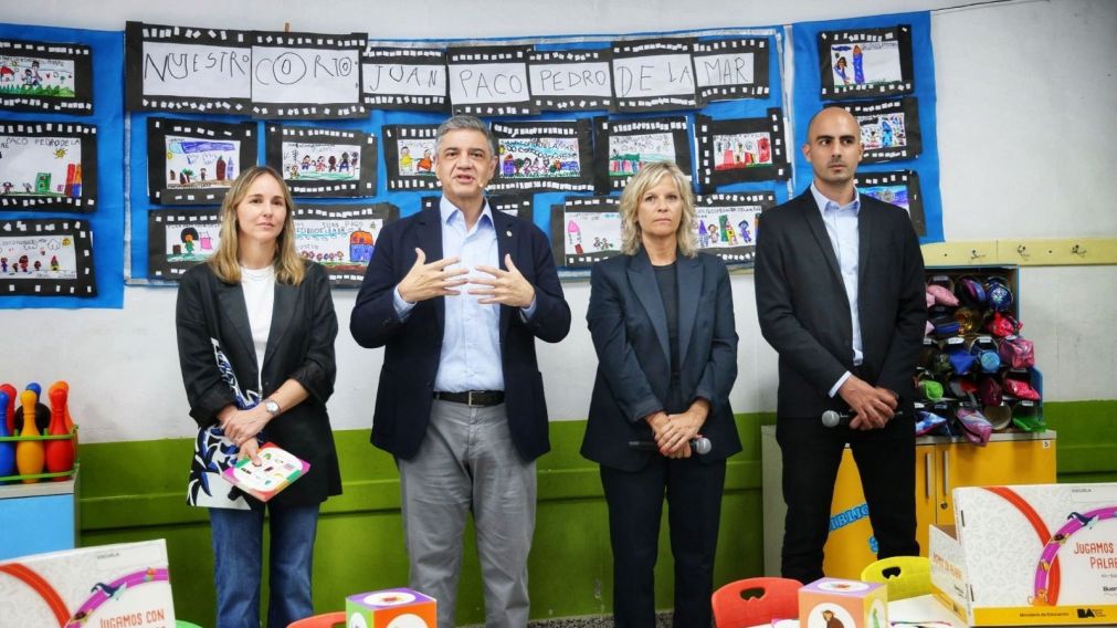 Jorge Macri anunció cambios en el diseño curricular en jardines de infantes de CABA.