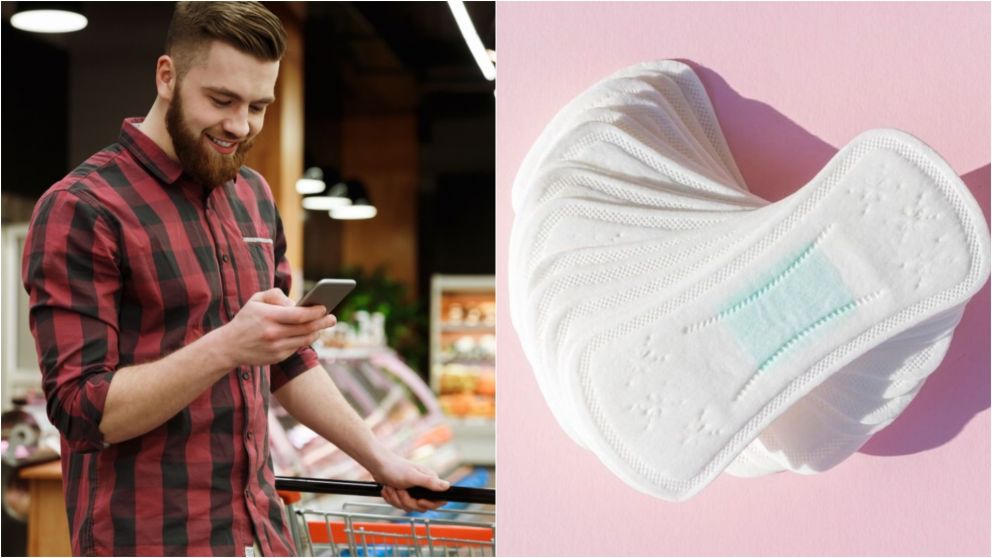 Mand� al marido a comprar toallitas femeninas y lo que le trajo la desconcert�: "No veo fallas en su l�gica".