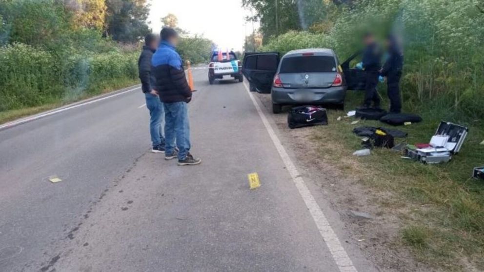 Los delincuentes venían de robar una vivienda en el barrio Las Malvinas (NA).