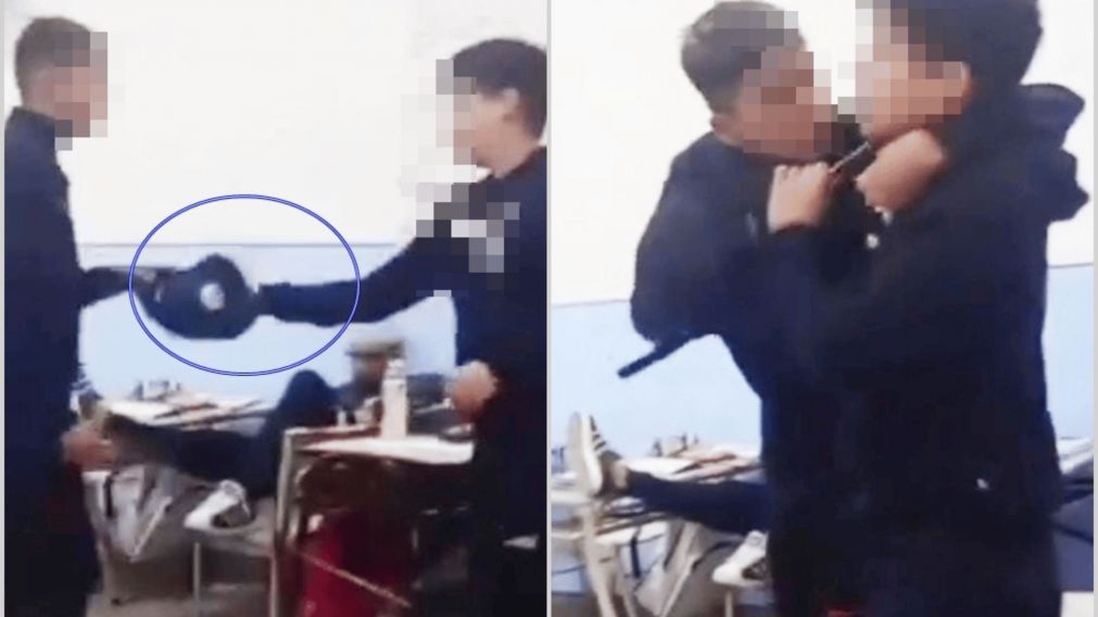 Ocurrió en un aula de la Escuela Normal Superior Próspero Alemandri.