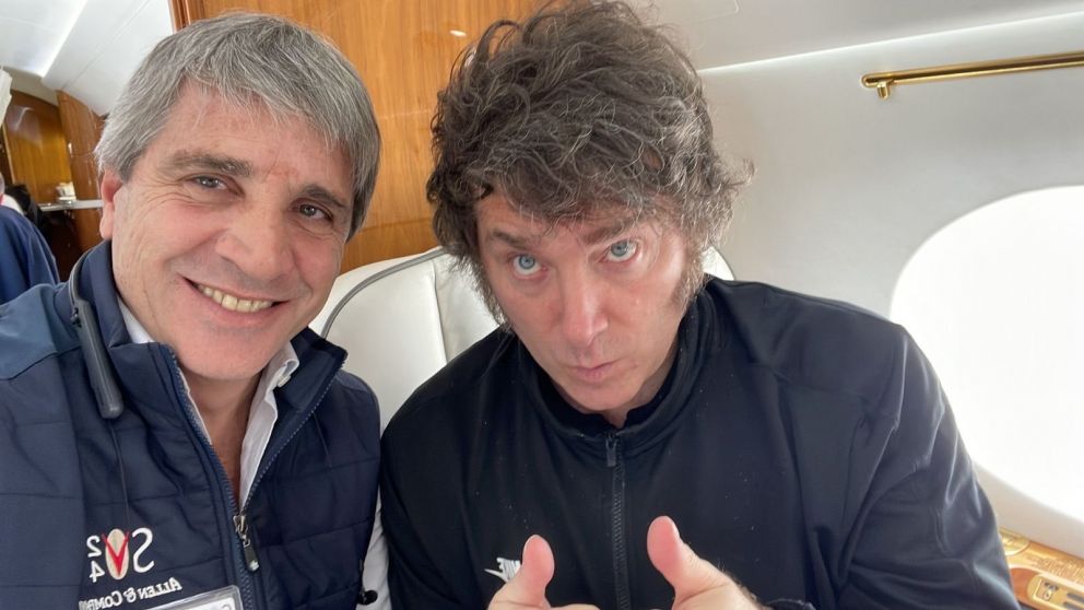 Javier Milei destac� a Luis Caputo tras ser tildado por Cristina Kirchner de "endeudador serial y hambreador".