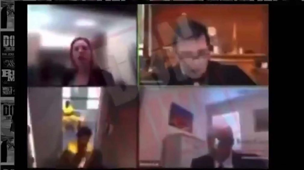 �VIDEO! Preso declaraba por Zoom, ingres� otro interno y lo moli� a golpes: todo qued� grabado