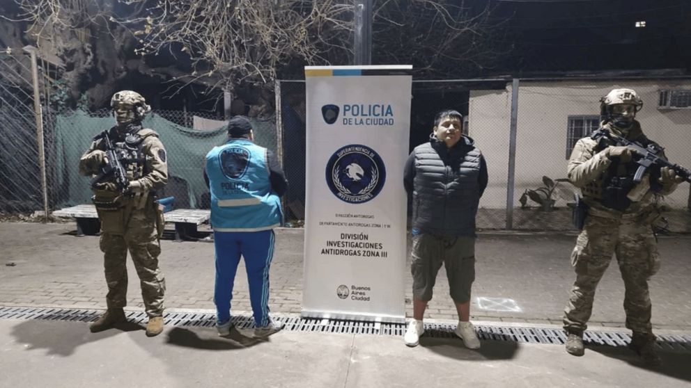 La detención del narco peruano.