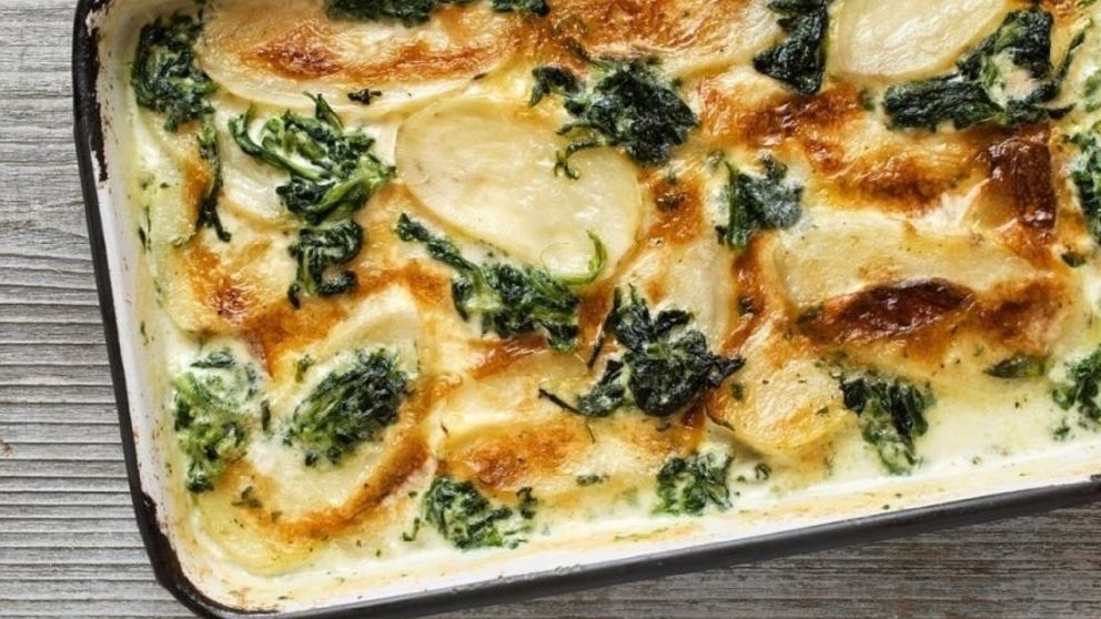 La espinaca está en oferta: probá esta receta de milhojas que es muy fácil, nutritivo y delicioso.