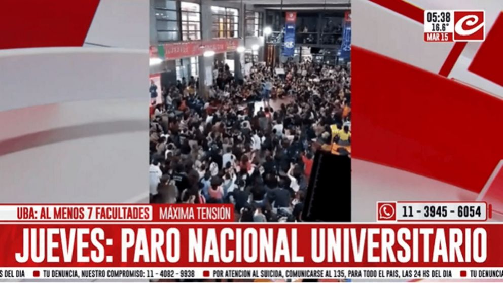 Veto a la ley de financiamiento: se viene el paro nacional universitario