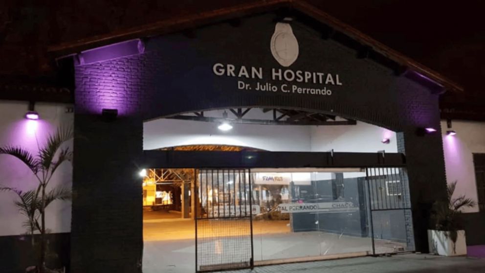 El hospital donde se confirmó el fallecimiento de la víctima.