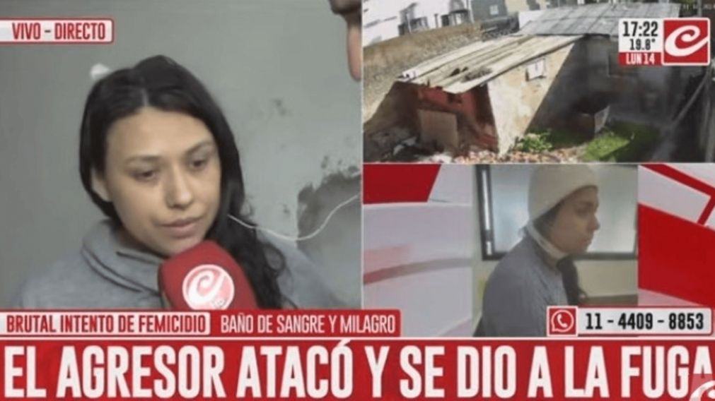 Celeste, la víctima, habló con Crónica.
