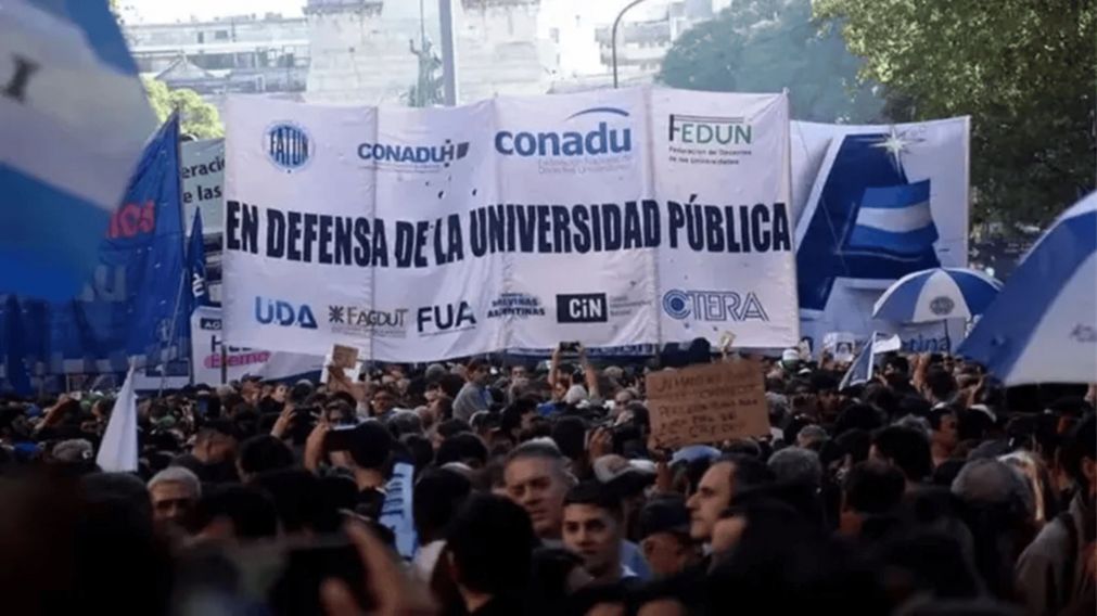 Proponen otra Marcha Federal Universitaria en defensa de la educación pública (Archivo).