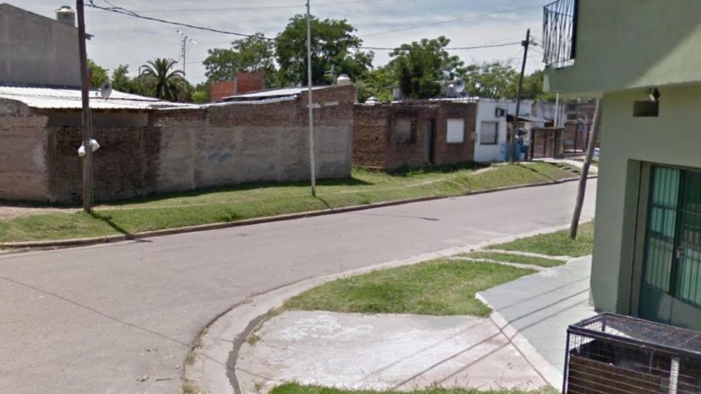 Acá, en esta esquina, el chofer mató a disparos al delincuente.