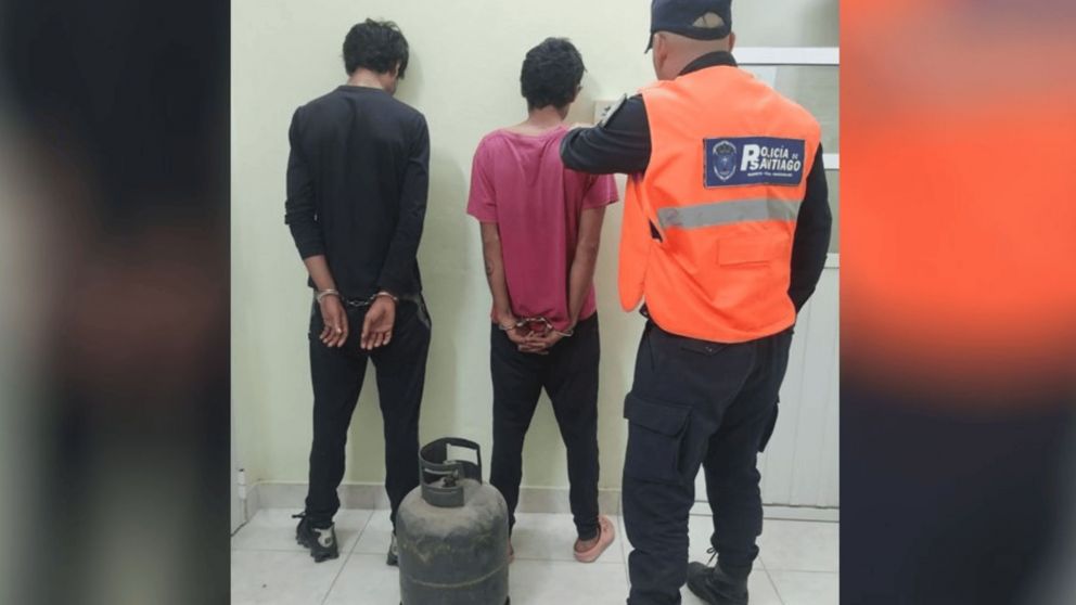 Detenidos por robar una garrafa,
