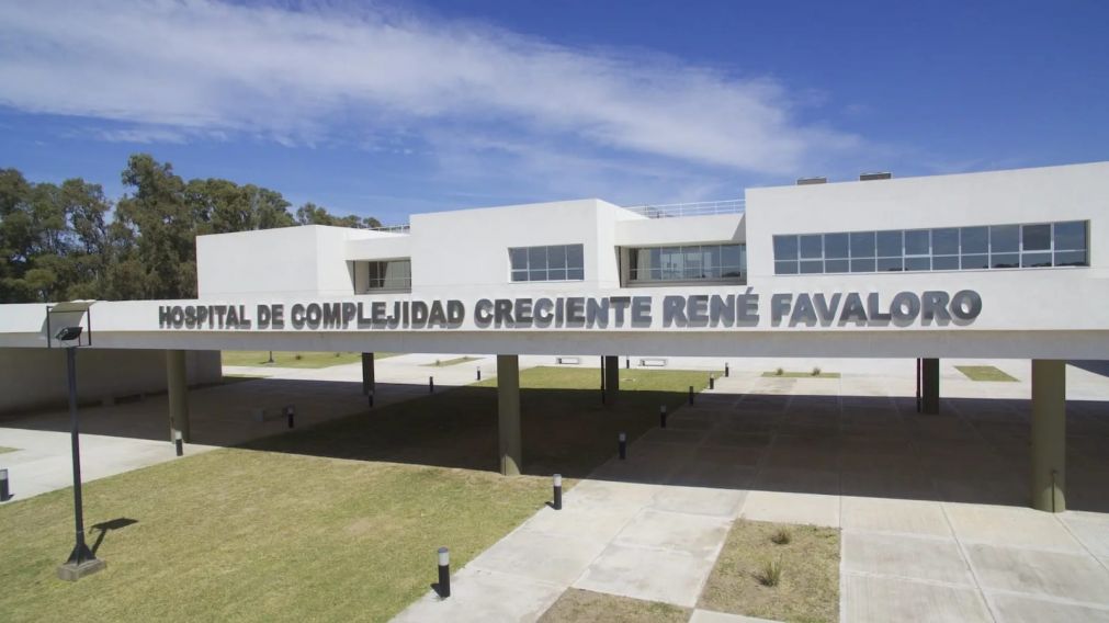 El nene herido fue internado en el Hospital de Complejidad Creciente “René Favaloro”, de Santa Rosa (Gentileza del Ministerio de Salud de La Pampa).