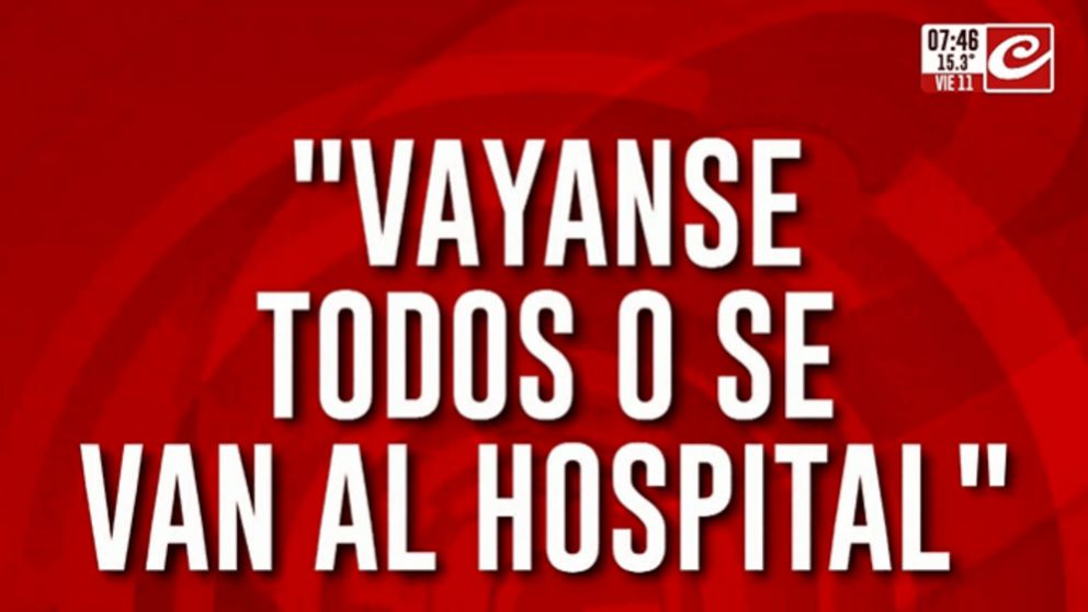 Tremenda amenaza a jugadores de Atlanta: "Váyanse todos o se van al hospital"